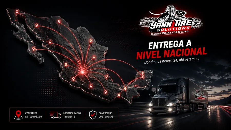 Distribución de llantas a nivel nacional